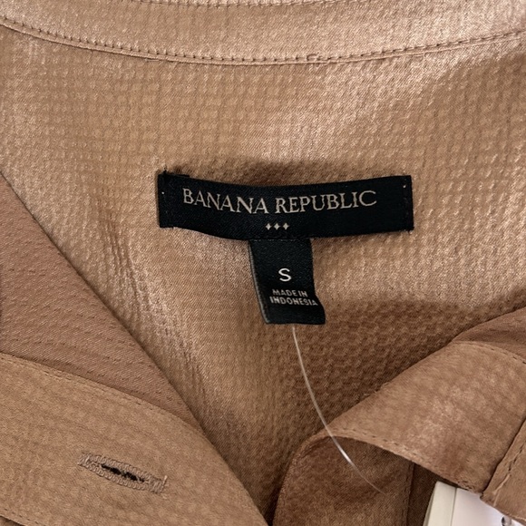 NWT Banana Republic Cap Sleeve Blouse - Picture 2 of 5